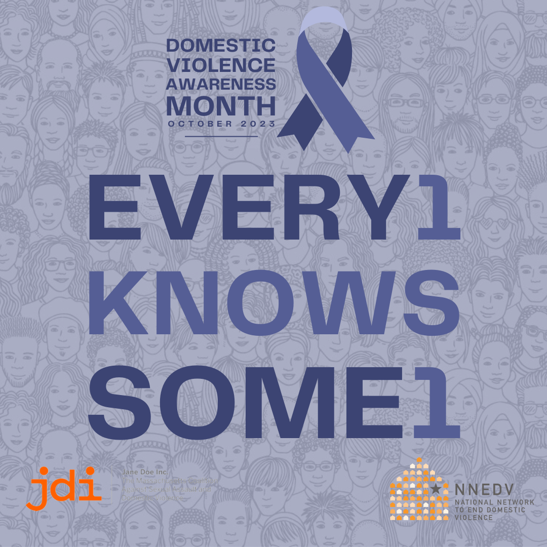 October is Domestic Violence Awareness Month